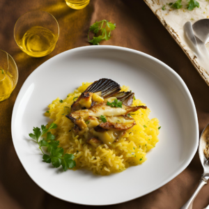 Casserole de Seiches à la Sétoise, Riz Safrané - Livraison à Domicile Aix-Marseille pour les Séniors